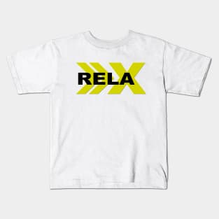 COOL MODERN DESIGN RELAX YELLOW COLOR Kids T-Shirt